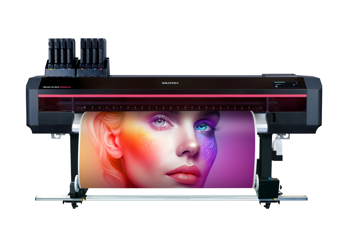 impresora UV híbrida rollo y rígidos